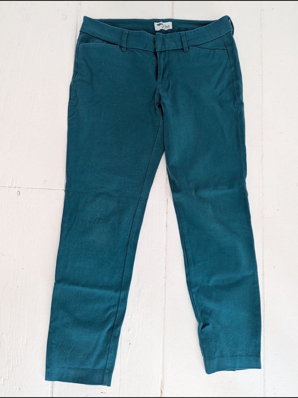 Old Navy Teal "The Diva" Trousers